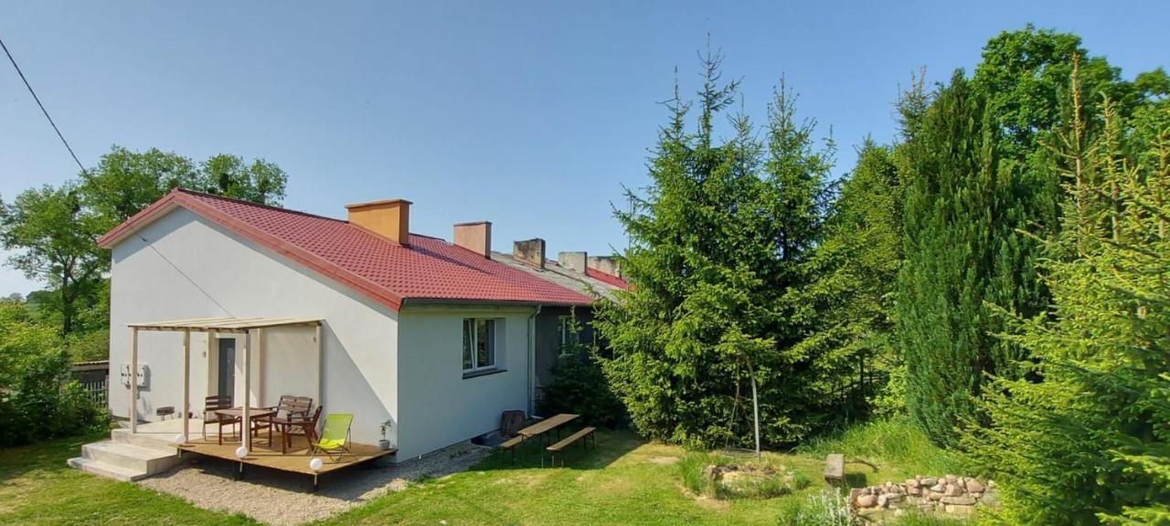 Domek Nad Jeziorem Koszajny Kültér fotó